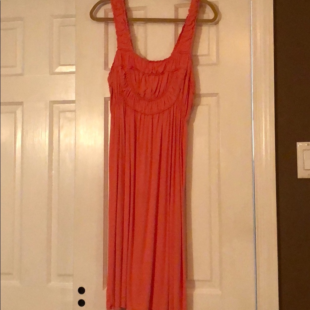 Max studio apricot dress